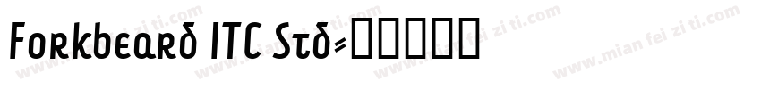 Forkbeard ITC Std字体转换